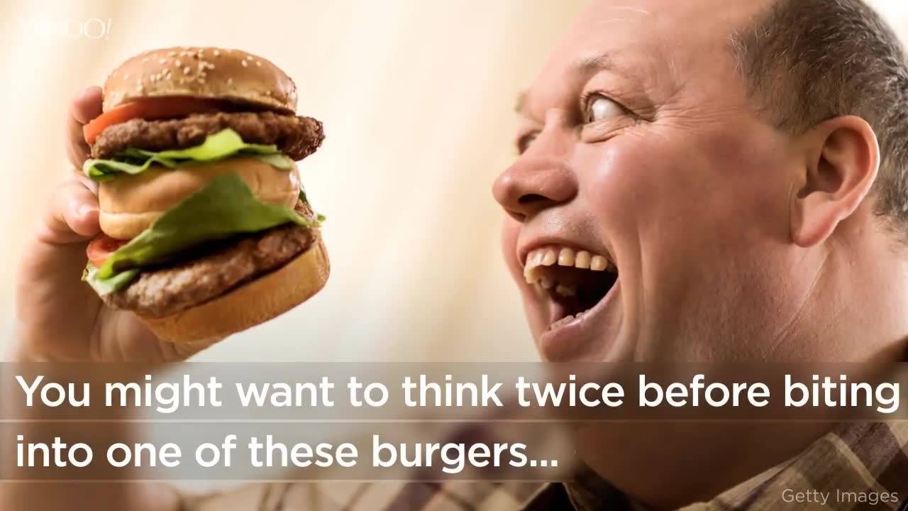45K views · 85 reactions | The unhealthiest fast food burgers from six of the biggest chains in Canada, from McDonald's to Wendy's: http://bit.ly/2hPhYFL | Yahoo News