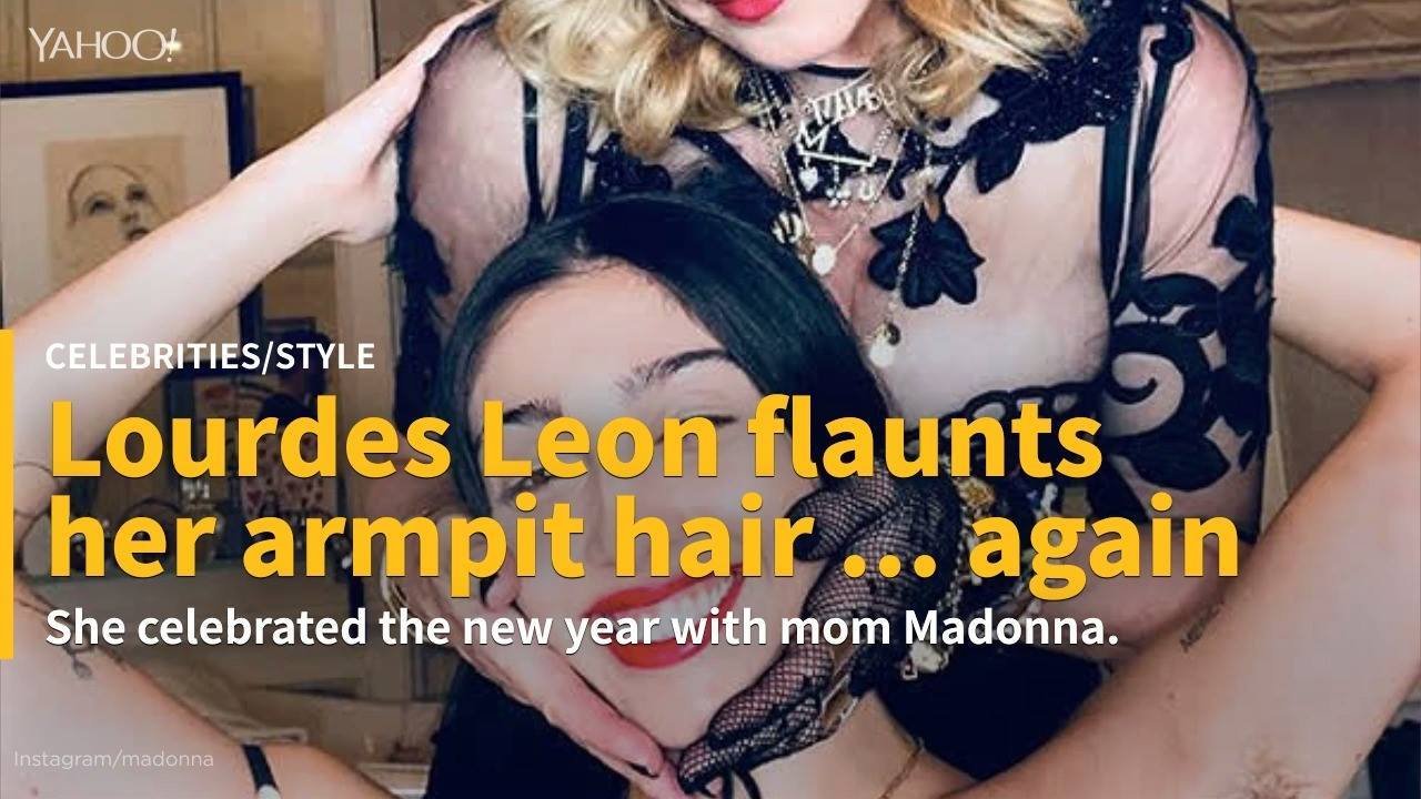 10K views · 27 reactions | Lourdes Leon flaunted her armpit hair while hanging out with mom Madonna! Not everyone was keen on the look, though: http://bit.ly/2lVR2EX | Yahoo Canada