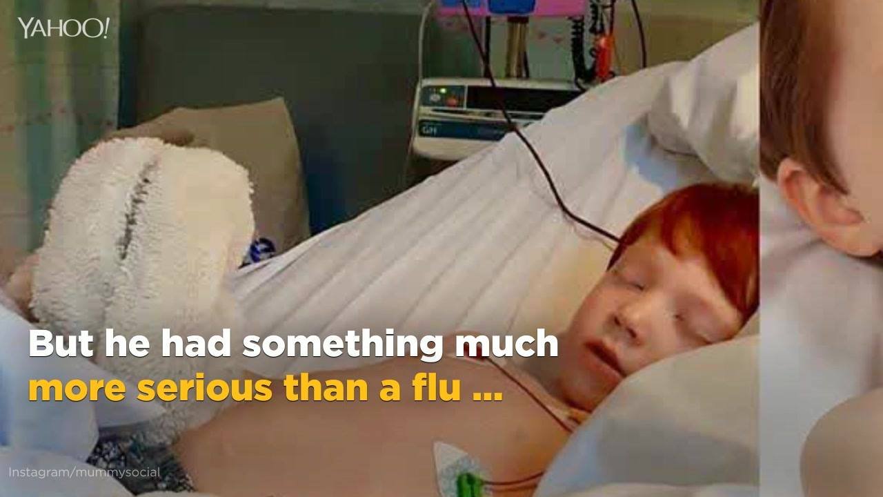 129K views · 597 reactions | One mom's decision to check on her son an extra time after he complained about his sore throat led to a frightening diagnosis: http://bit.ly/2GvZ1lK | Yahoo News